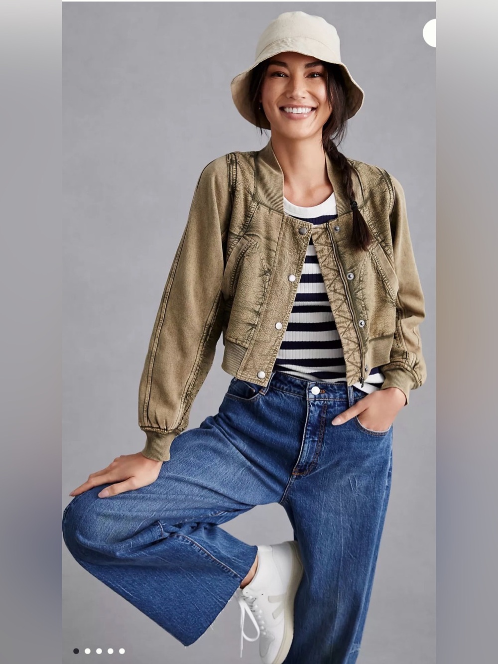 Anthropologie Daily Practice Cropped Jacket - NEW